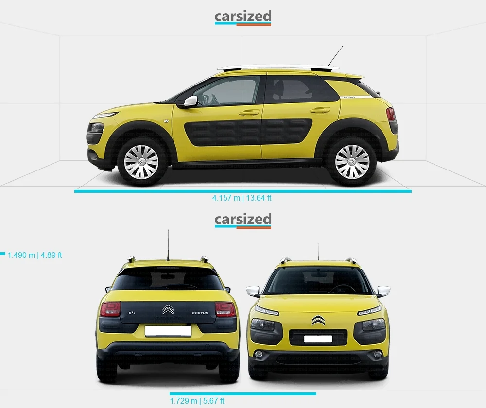 Citroen C4 C4 Cactus (Phase I, 2014)