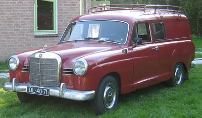 Mercedes-Benz Ponton W121 Sedan (facelift 1959)