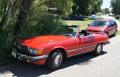 Mercedes-Benz SL SL (R107, facelift 1985)
