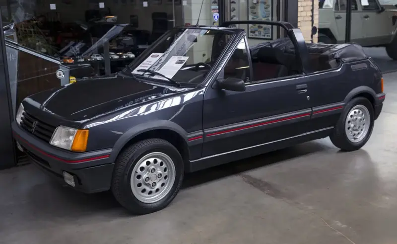 Peugeot 205 205 I Cabrio (741B,20D)