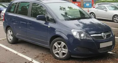 Vauxhall Zafira Zafira B (facelift 2008)